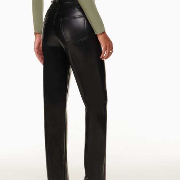 Aritzia Melina Vegan Leather Pants - Picture 5 of 5